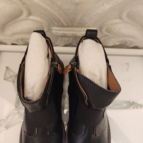 Gentle Souls "Brooklyn" Elastic Booties. Black. Leather. NIB. Size 7 - Picture 5 of 11